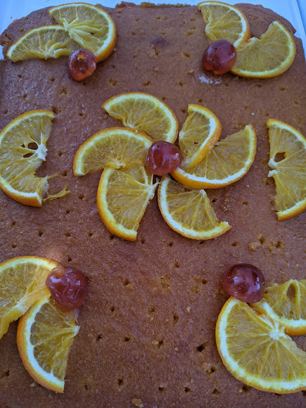 Orange and Polenta Cake